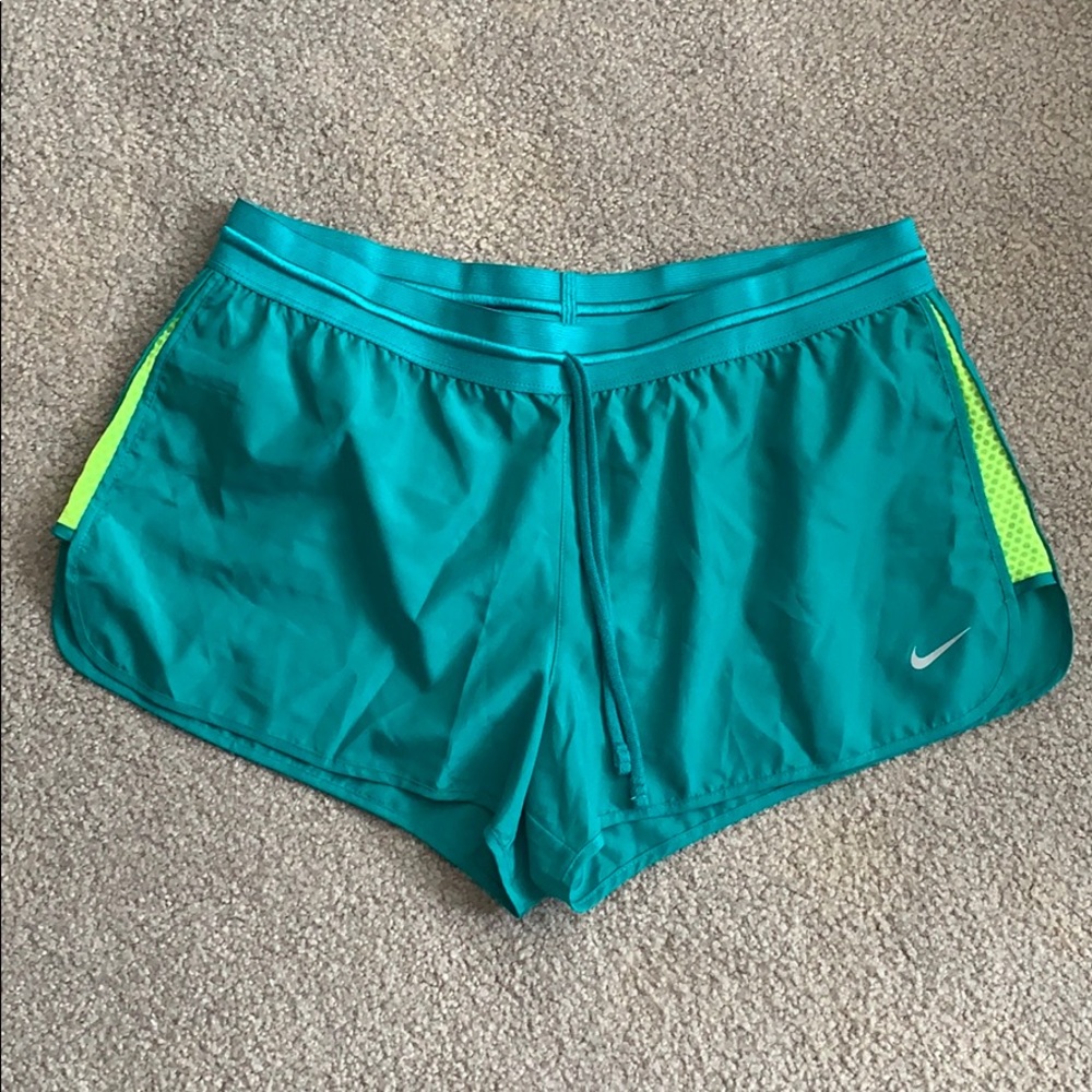 Nike Teal Athletic Shorts